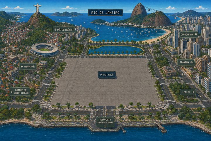 Mapa do Rio